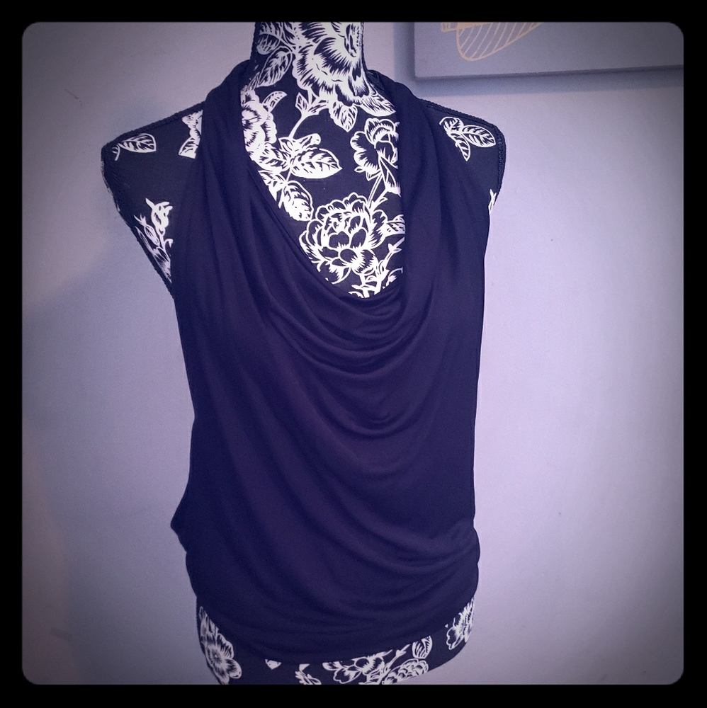 Diane von frustinberg black top size large